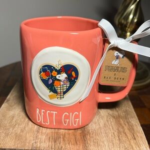 Rae Dunn Best Gigi / snoopy coffee/tea mug